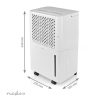 Nedis DEHU10WT páramentesítő, 10 liter/nap, 100 m3/h