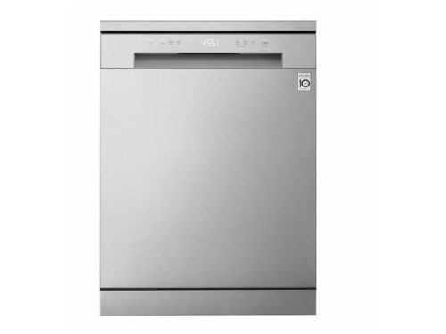 LG DF142FV szabadonálló mosogatógép, inverteres, 14teríték, 5program, 45dB, ezüst