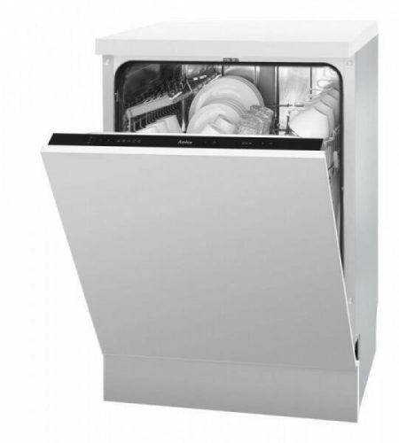 Amica DIM61E5QN mosogatógép, pult alá építhető, 12teríték, 11liter, 5program, 49dB, fehér