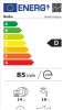 Amica DIM64C7EBOQH mosogatógép, pult alá építhető, 14teríték, 9.8liter, 7program, 44dB, fehér