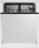 Beko DIN35320 beépíthető mosogatógép, teljesen integrált, 13teríték, 12.9liter, 5program, 48dB