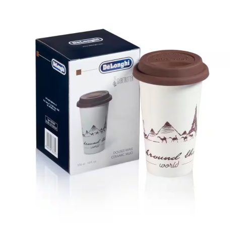 Delonghi DLSC057 kerámia bögre, duplafalú, 3dl