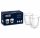 Delonghi DLSC311 Cappuccino pohár, üveg, 270ml, duplafalú, átlátszó (2db/csomag)