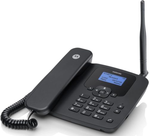 Motorola FW410L asztali vezetékes telefon, kihangosító, GSM, 4G, Wi-Fi, akkumulátoros