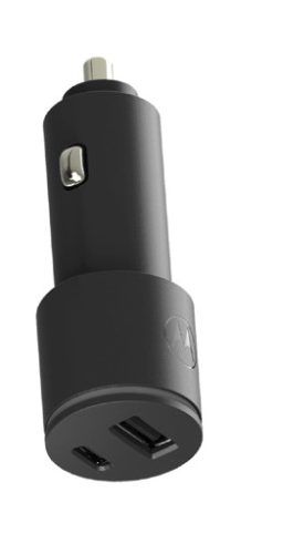 Motorola 45W autós GSM töltő adapter USB A/C