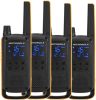 Motorola Talkabout T82 Extreme Quad walkie-talkie, fekete -sárga, 2 pár