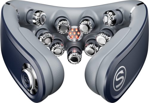 SKG G7 Pro Fold nyakmasszírozó melegítéssel, intelligens ,9 fokozat, ezüst
