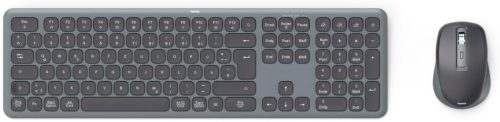 Hama WKM-550 vezeték nélküli billentyűzet és egér szett, multi-mode (BT 3.0, 4.0 és 2.4 GHz), fekete (13173065)