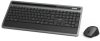 Hama KMW-600 Plus vezeték nélküli billentyűzet és egér szett, 2.4GHz, BT 3.0, 4.0, 5.0, magyar, fekete (13182686)