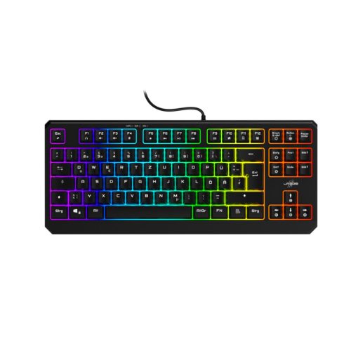 uRage by Hama Exodus 220 TKL vezetékes gamer billentyűzet, magyar, fekete (13217818)