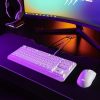 uRage by Hama Exodus 220 TKL vezetékes gamer billentyűzet, magyar, fehér (13217819)