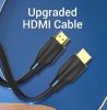 Vention HDMI 2.1 (8K, fekete), 5m , kábel