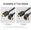Vention HDMI, (270 Fokos, jobbra), 3m, kábel