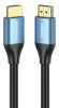 Vention HDMI/M -> HDMI/M (4K, HD, Alu, kék), 10m, kábel