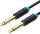 Vention 6.5mm jack/M -> 6.5mm jack/M, (audio,fekete), 10m, kábel