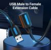 Vention USB-A 3.0/M -> USB-A 3.0/F, (hosszabbító,PVC), 3m, kábel