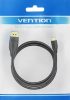 Vention USB-C -> Displayport, (fekete), 2m, kábel