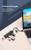 Vention USB-A 3.0 &USB-C 0,15m, (4-Portos USB-A 3.0), hub
