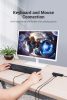 Vention USB-A 3.0 &USB-C 0,15m, (4-Portos USB-A 3.0), hub