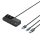 Vention USB-A 3.0 -> USB-A 3.0*4 + USB-C, 1m, Hub