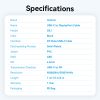 Vention USB-C -> DisplayPort, (4K,fekete),2m, kábel