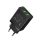Vention USB-A+A (2port, 18W/18W,fekete), töltő