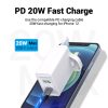 Vention TÖLTŐ USB-A+C (2port, 18W/20W,fehér, UK csatlakozó)