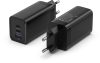 Vention USB-C+C+A (65W/30W/30W, 3-portos, fekete), töltő