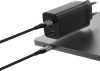 Vention USB-C+C+A (65W/30W/30W, 3-portos, fekete), töltő
