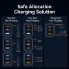 Vention USB-C+C+A (65W/65W/60W, 3-portos GaN, fehér), töltő