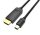 Vention mini DisplayPort -> HDMI , (4K, fekete), 1,5m, kábel