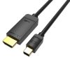Vention mini Displayport 4K -> HDMI, (fekete), 3m, kábel