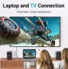 Vention mini Displayport 4K -> HDMI, (fekete), 3m, kábel