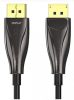 Vention Displayport/M -> Displayport/M (8K, optikai, fekete), 5m, kábel