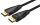 Vention Displayport/M -> Displayport/M (Szövet, fekete), 1,5m, kábel