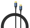 Vention DisplayPort/M (8K,HD, szövet, alu), 5m, kábel