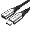 Vention 00TABHD KÁBEL USB-C 3.1/M -> USB-C 3.1/F, 0,5m, (hosszabbító,szövet)