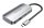 Vention USB-C -> USB3.0x3/SD/TF/PD (0,15m Szürke Aluminum Ötvözet), Hub