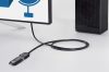 Vention USB 3.0, (hosszabbító, fekete), 3m, kábel