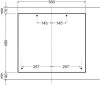 Amica DRP6411ZBW beépíthető gáz főzőlap, szikragyűjtás, 7,4kW, zománcozott, bézs
