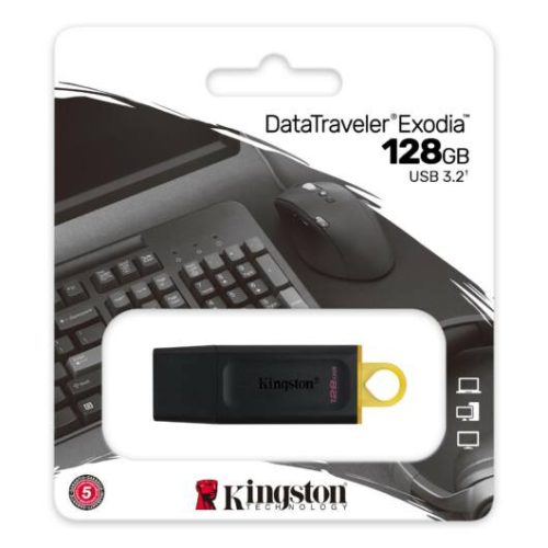 Kingston 128GB DataTraveler Exodia USB 3.2 pendrive (DTX/128GB)