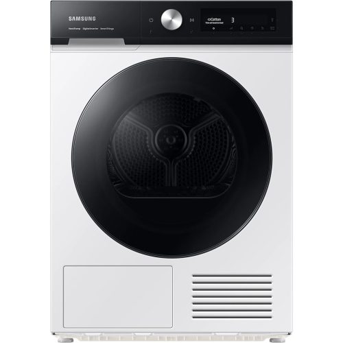 Samsung DV90BB7445GES6 hőszivattyús szárítógép, 9kg, A+++, 63dB, fehér-fekete