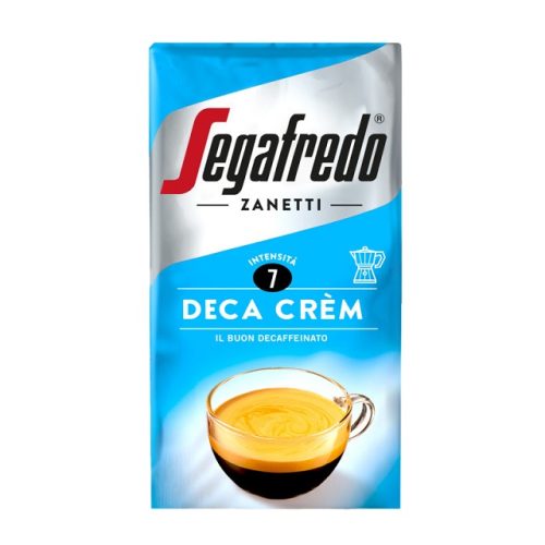 Segafredo Deca Crém koffeinmentes őrölt kávé 250 g