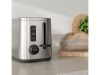 Electrolux E5T1-4ST Create 5 2 szeletes kenyérpirító, 800 W, 7 fokozat, 2 szeletes, inox