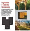 Emos E8610 GoSmart okos időjárás állomás, vezeték nélküli érzékelő, naptár, színes LCD, ébresztő, szundi, Wi-Fi