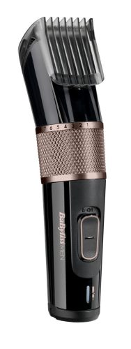 BaByliss E974E Power Glide hajvágó, 0.5-25mm, 26fokozat, akkumulátoros, fekete -rózsaarany