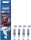 Oral-B EB10-4 Stages Power Kids gyerek elektromos fogkefefej, pótfej 4db-os Spiderman