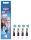 Oral-B EB10-4 Stages Power gyerek fogkefe pótfej, Frozen II, 4 darab