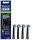 Oral-B EB50BRB-4 CrossAction Clean Maximiser elektromos fogkefefej, 4 darabos, fekete