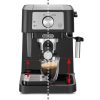 Delonghi EC260.BK Stilosa félautomata eszpresszó kávéfőző, 15bar, őrölt kávé és E.S.E pod, fekete